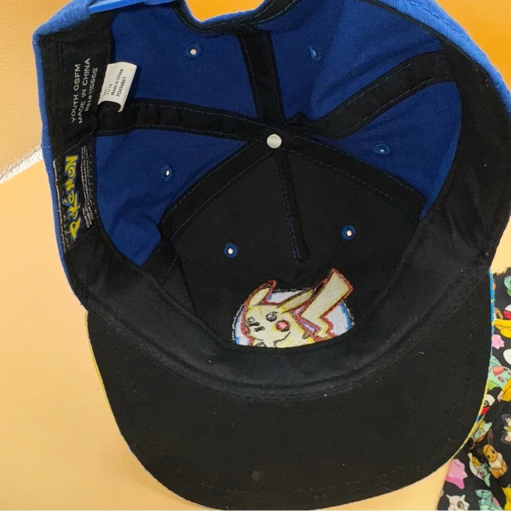Pokemon Pikachu Caps Set‎ - Blue and Multicolor